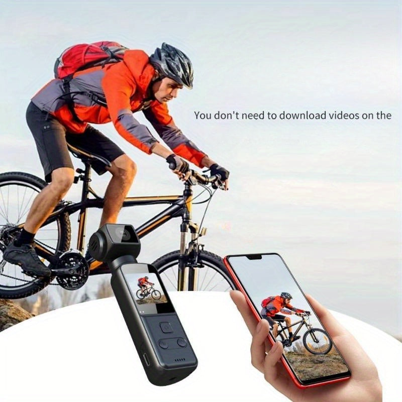 MARVUE 4K HD Handheld Stabilizer Camera – Portable Action Camera