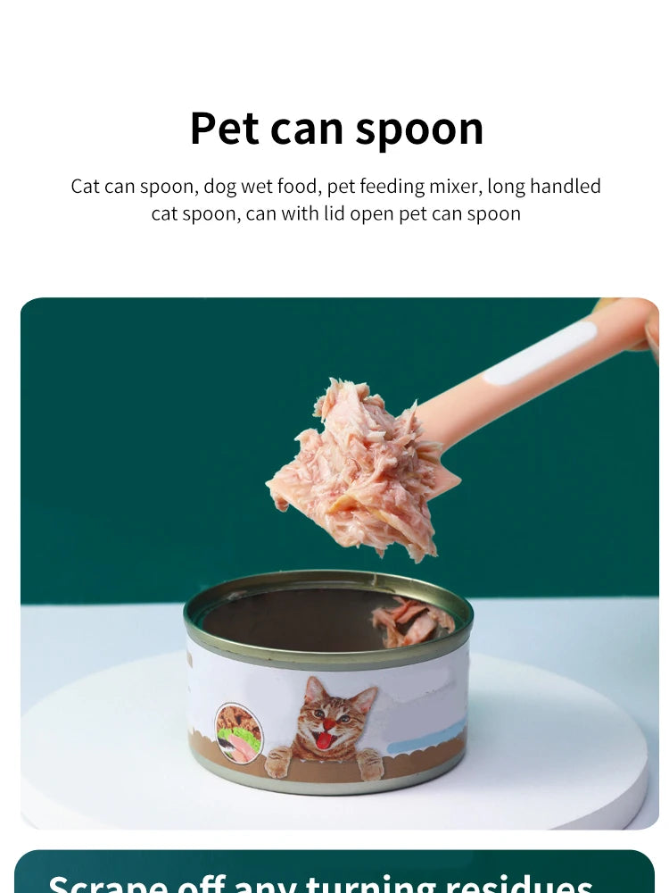 3-in-1 Pet Canned Spoon