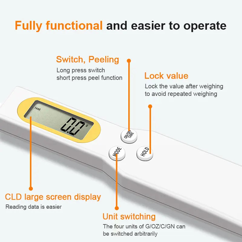 Digital Measuring Spoon Kitchen Gift