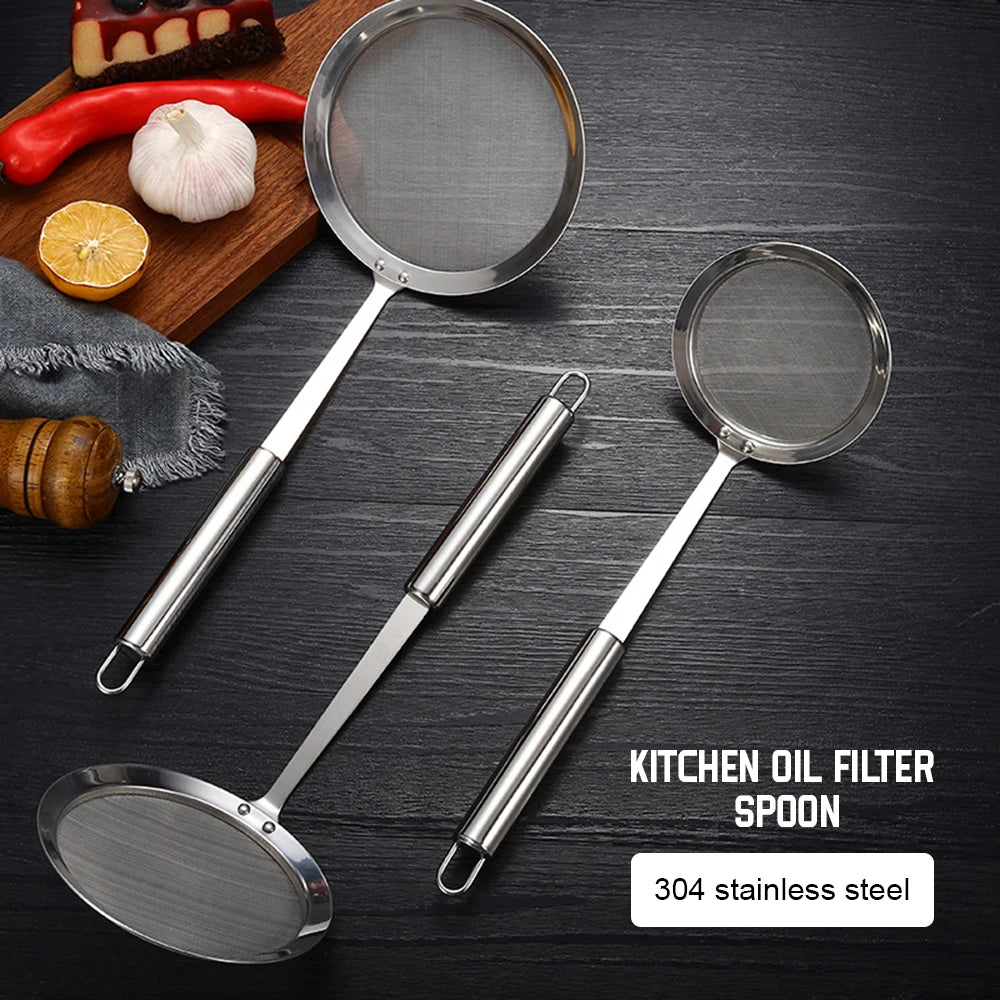 Stainless Steel Fat Skimmer Spoon