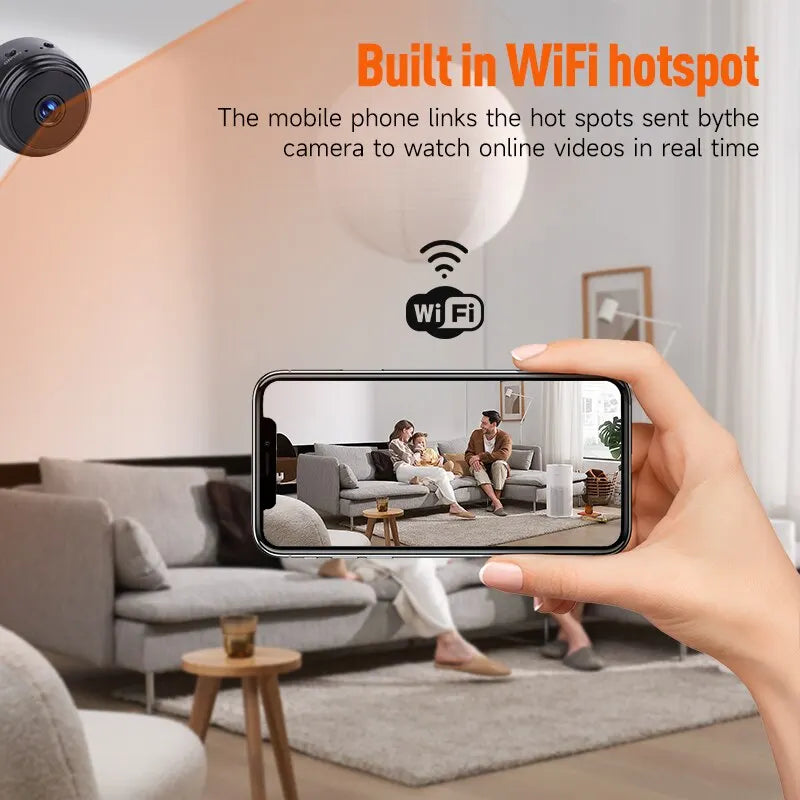 Mini 1080P HD WiFi Security Camera