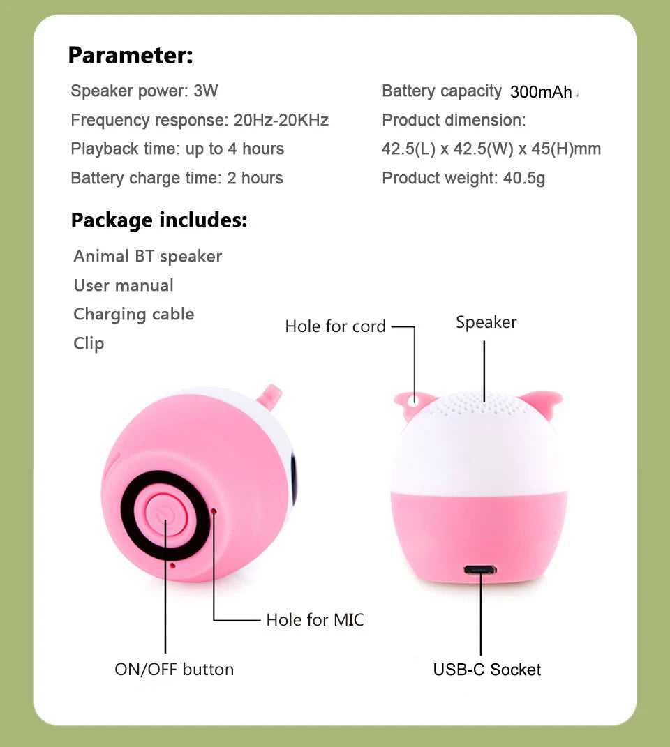 BM6D Mini Bluetooth Speaker