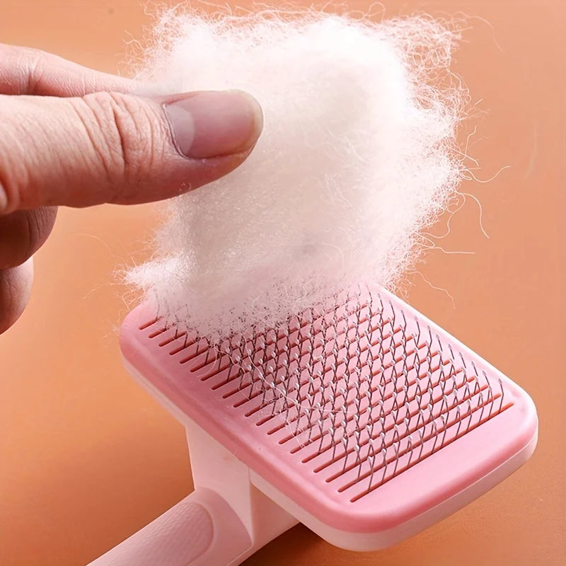 Cat Dog Professional Grooming Brush Demo
