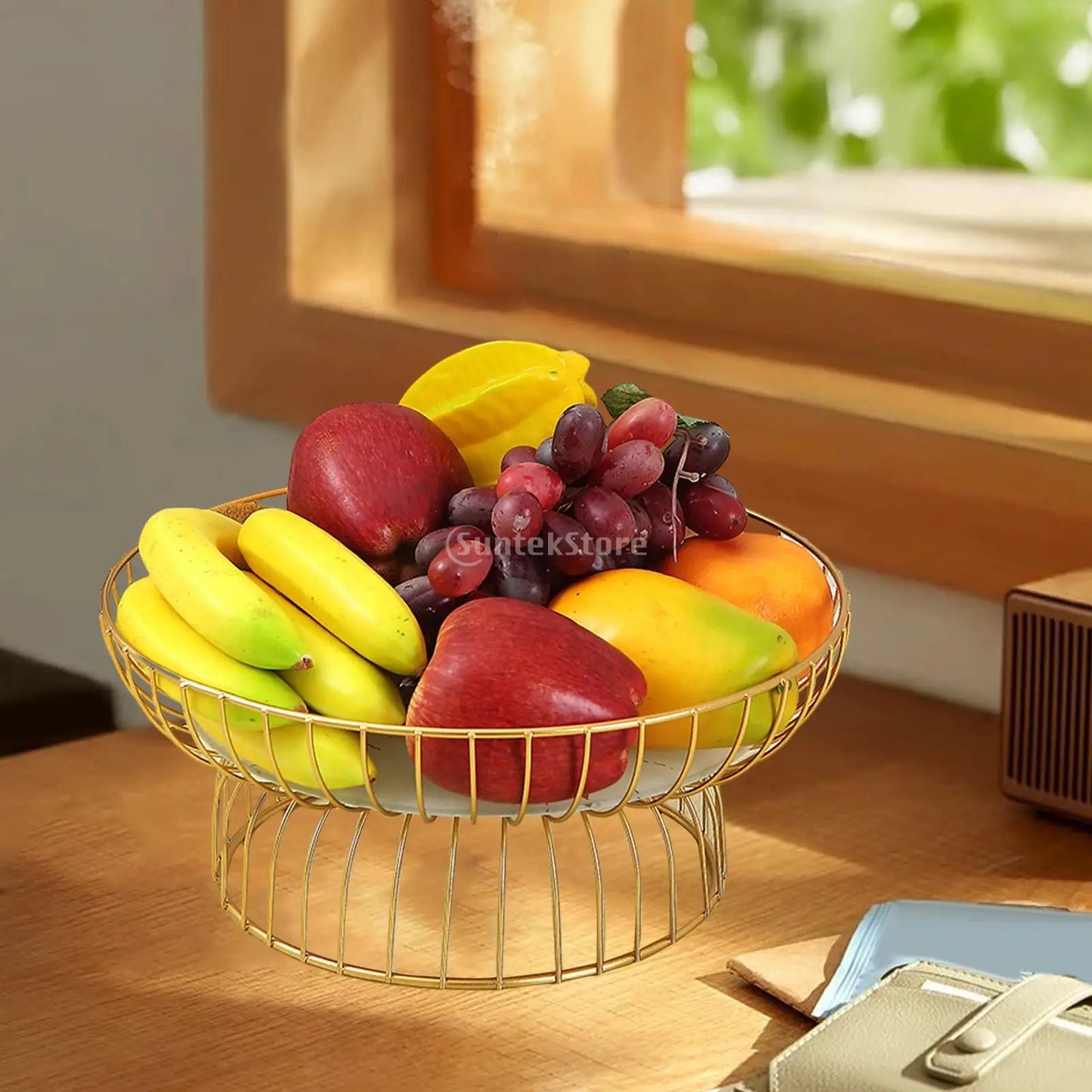 Metal Iron Wire Fruit Basket