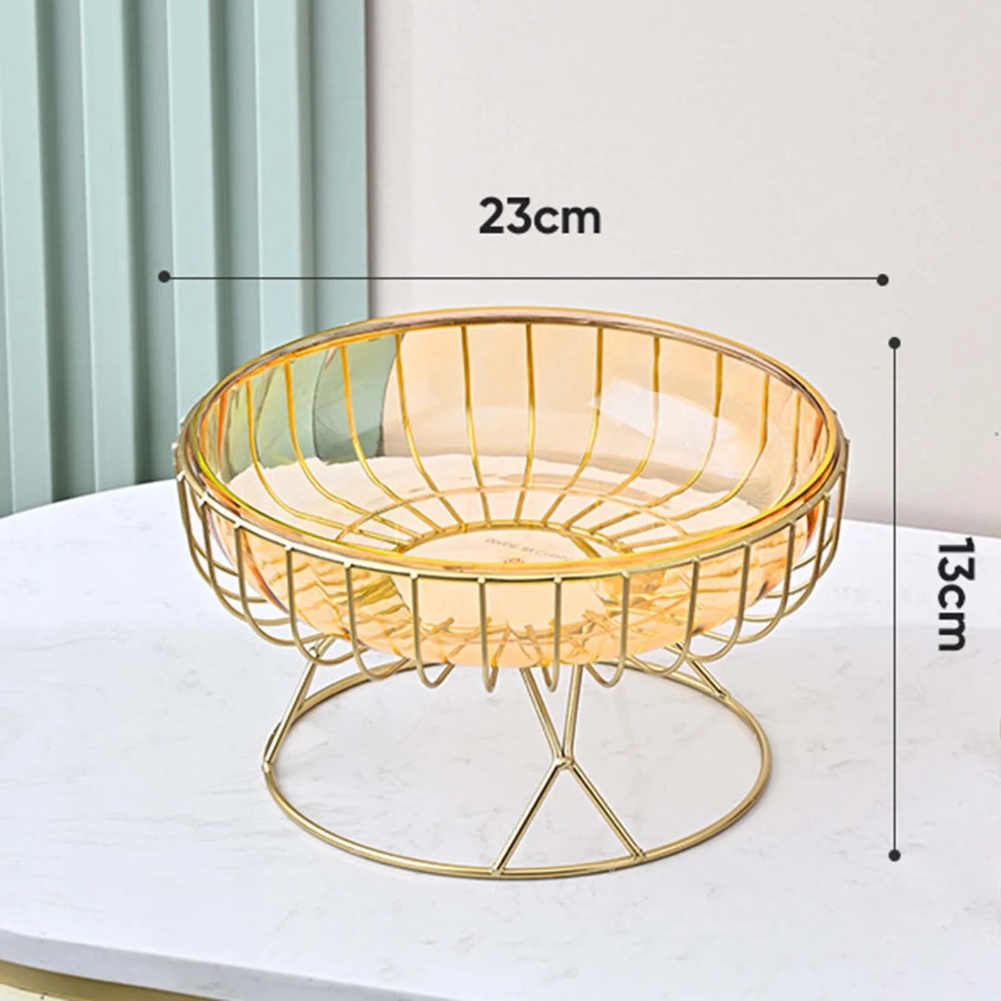 Metal Iron Wire Fruit Basket