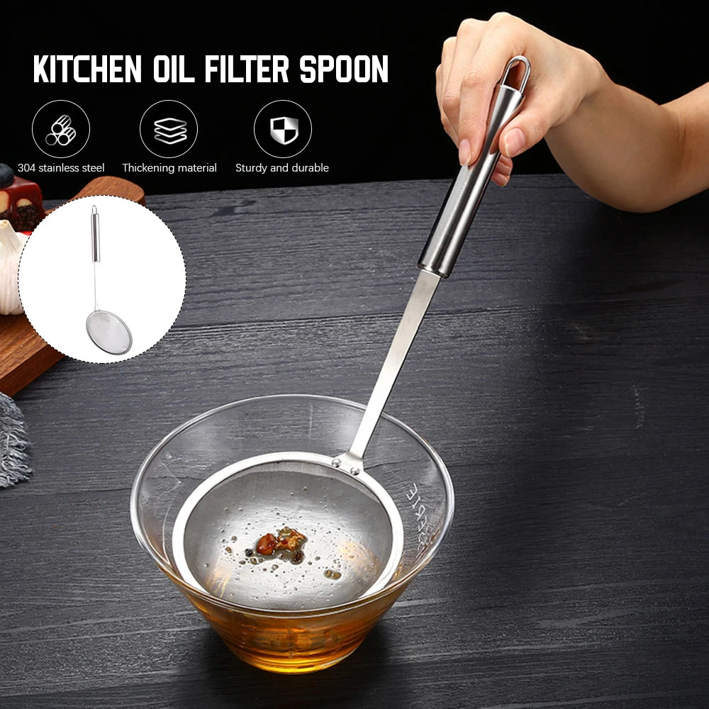 Stainless Steel Fat Skimmer Spoon