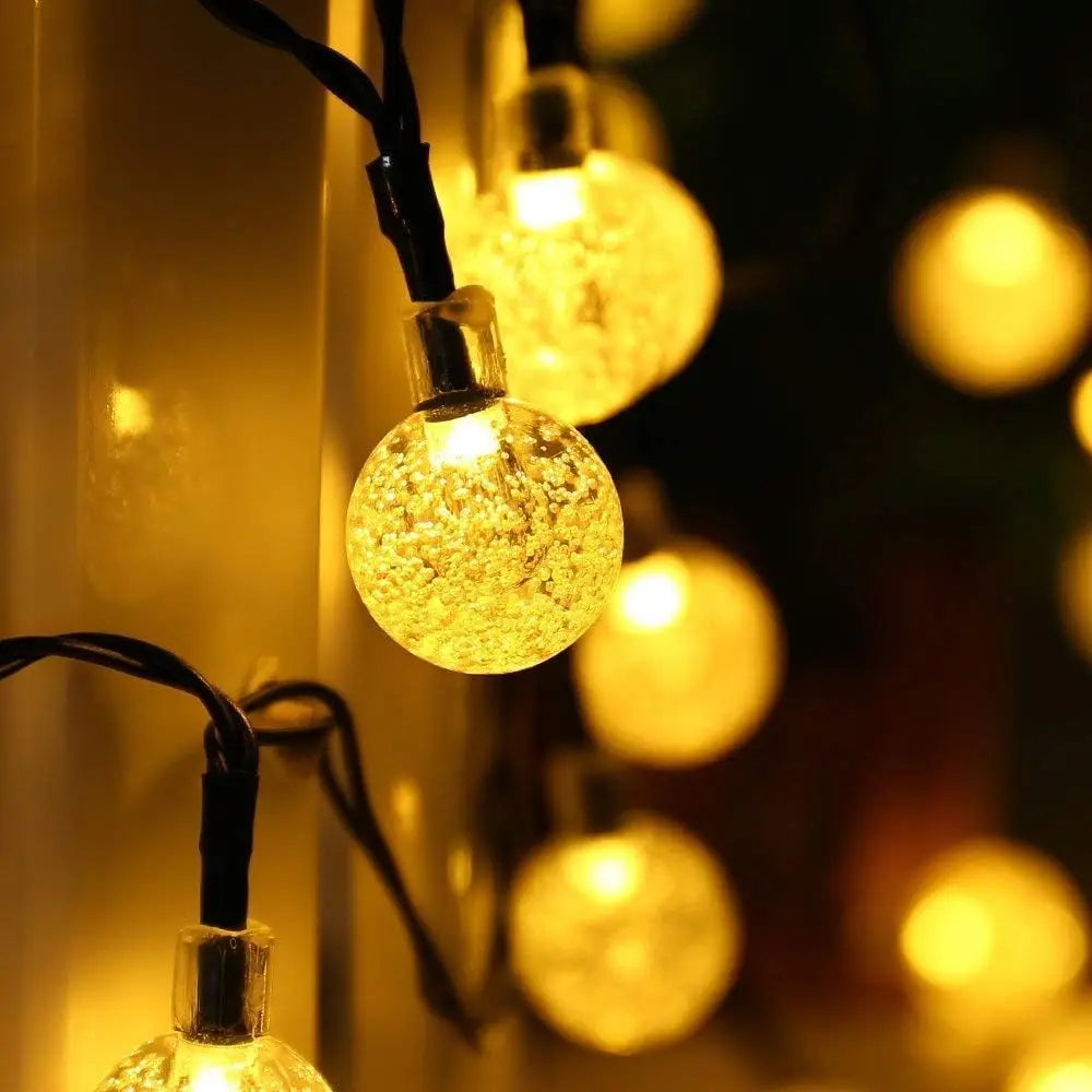 20ft GlowSphere Solar String Lights