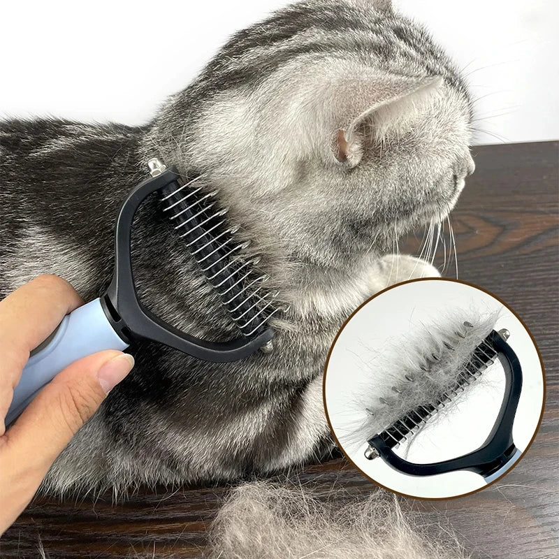 Pet Hair Removal Grooming Comb Tool
