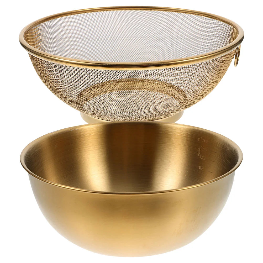 Stainless Steel Sink Strainer and Rice Washing Basket