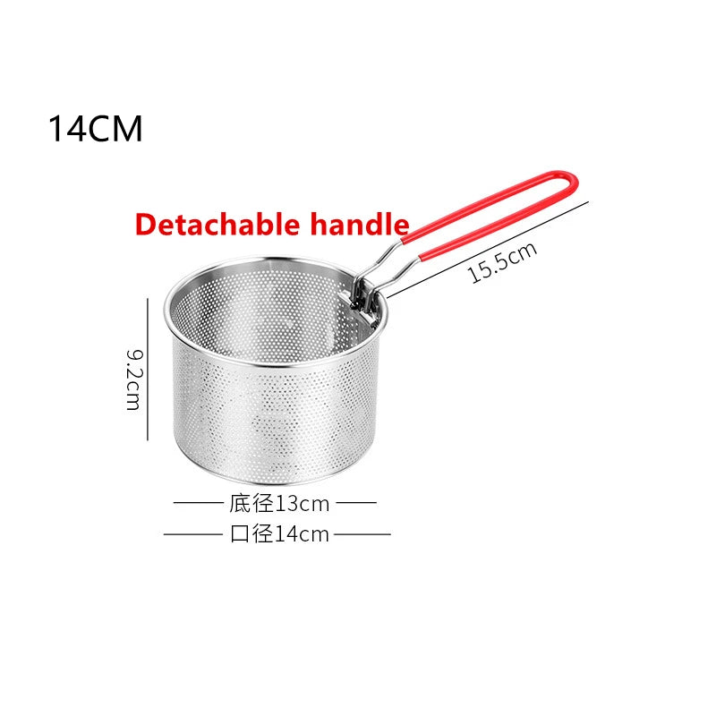 Stainless Steel Colander Deep Fry Basket
