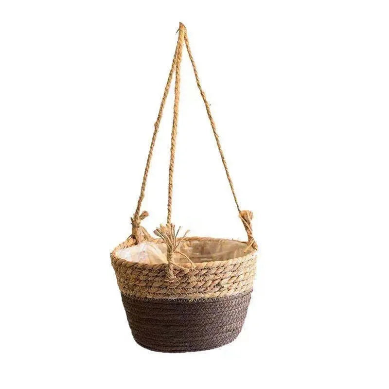 Macrame Hanging Planter Storage Basket