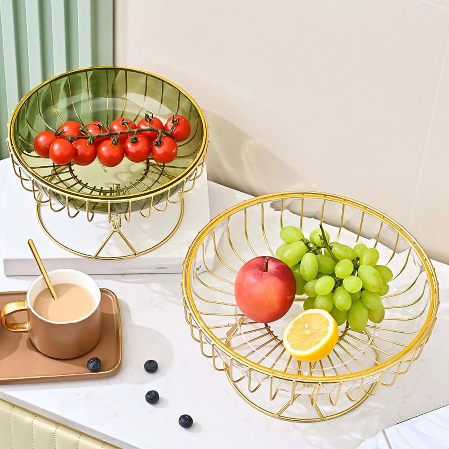 Metal Iron Wire Fruit Basket
