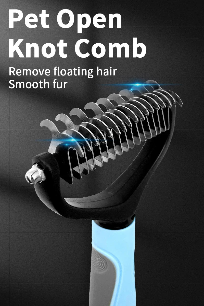 Pet Hair Removal Grooming Comb Tool