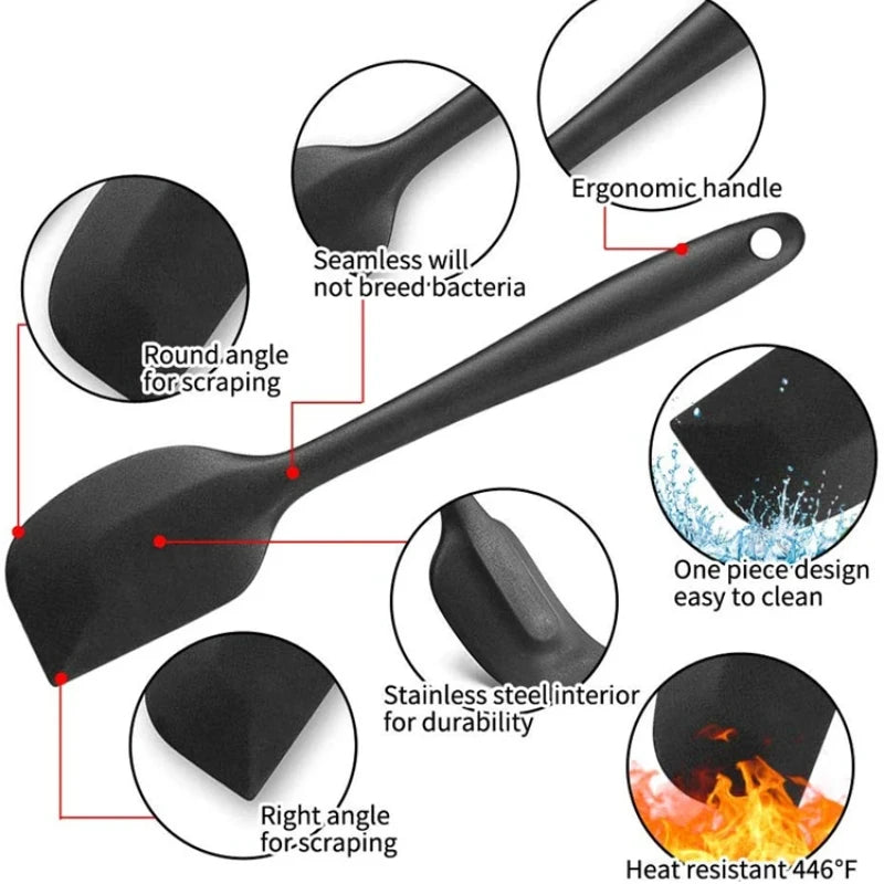 Multifunctional Silicone Spatula Baking Set