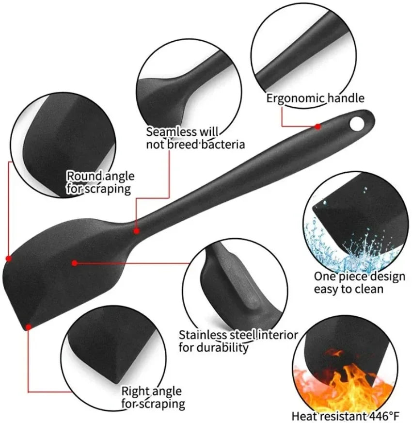 Multifunctional Silicone Spatula Baking Set