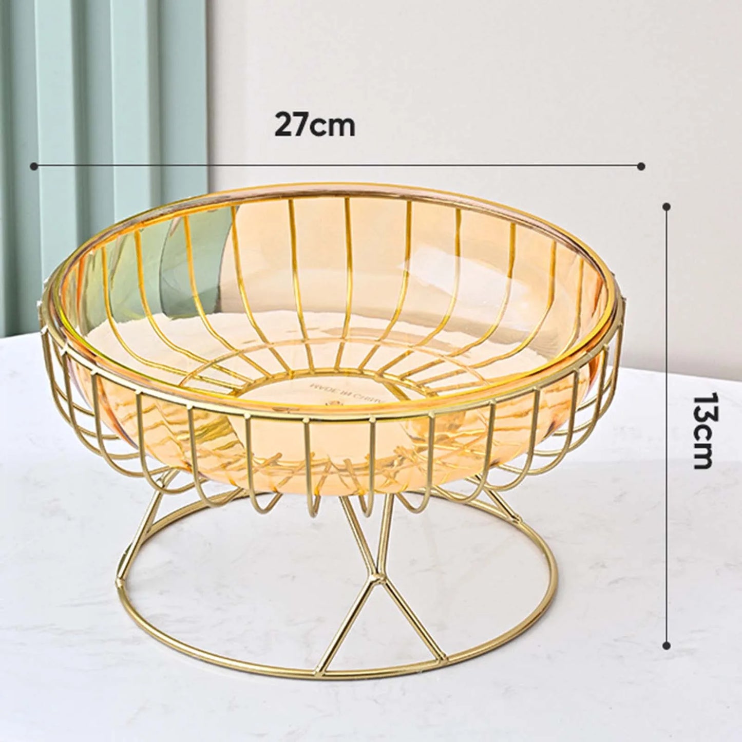 Metal Iron Wire Fruit Basket