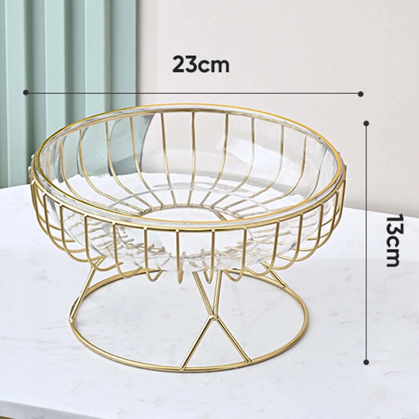 Metal Iron Wire Fruit Basket