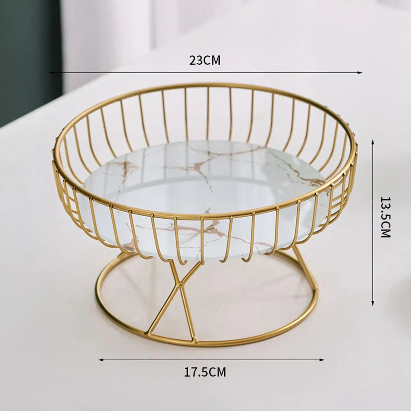 Metal Iron Wire Fruit Basket