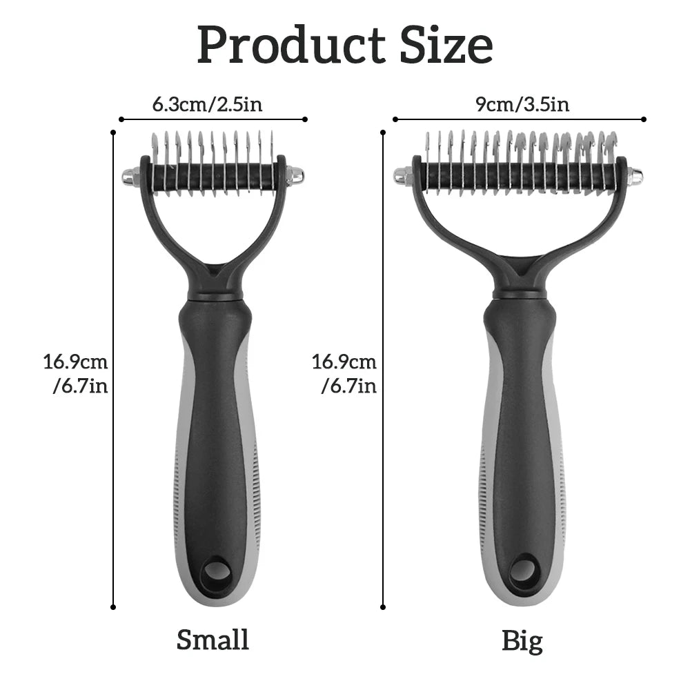 Pet Hair Removal Grooming Comb Tool
