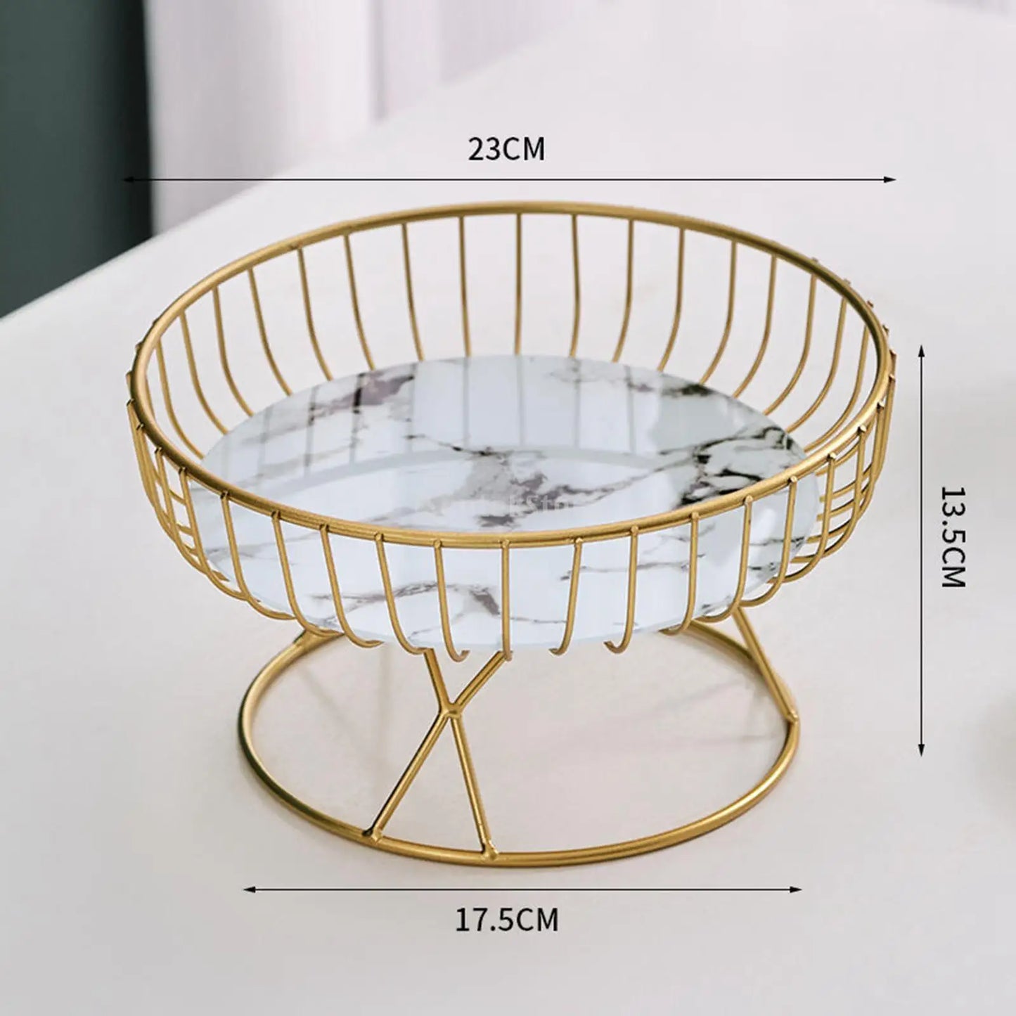 Metal Iron Wire Fruit Basket