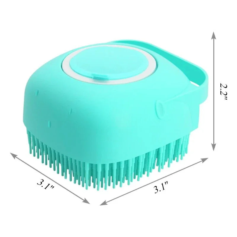 Pet Dog Shampoo Brush & Cat Massage Comb
