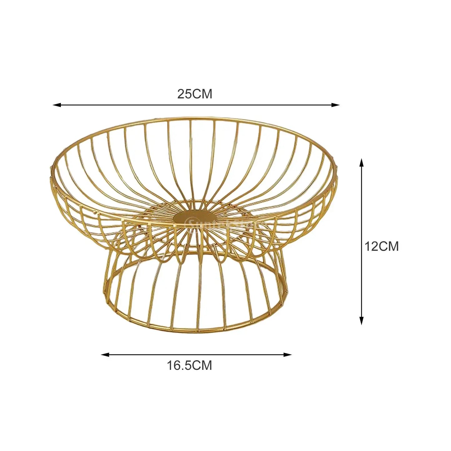 Metal Iron Wire Fruit Basket