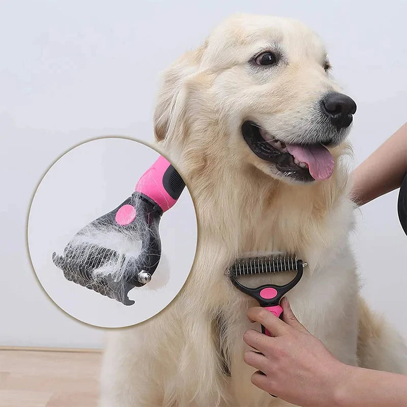 Pet Hair Removal Grooming Comb Tool