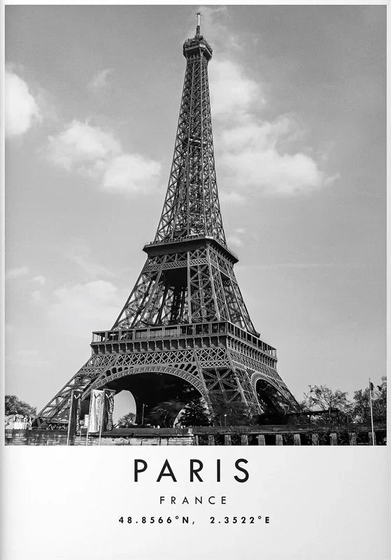 City Landmarks Wall Eiffel