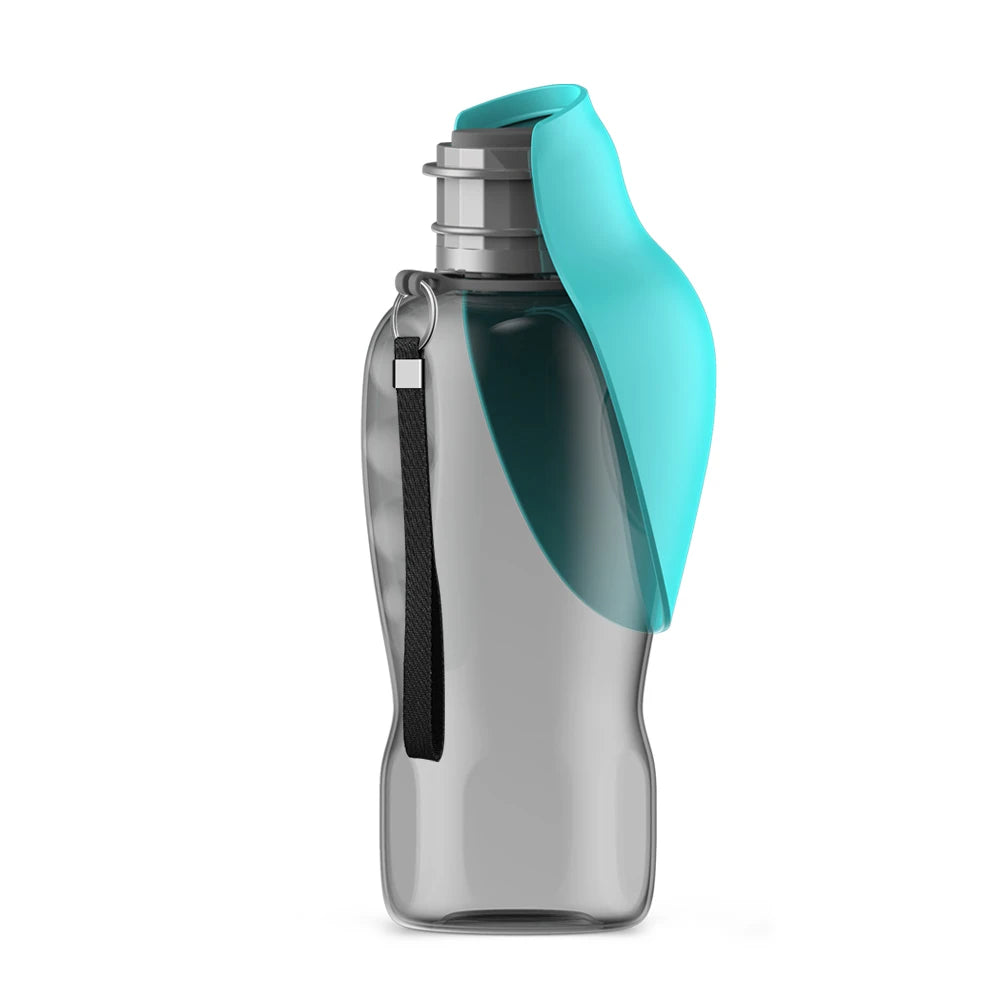 800ml Portable Dog Water Bootle Blue