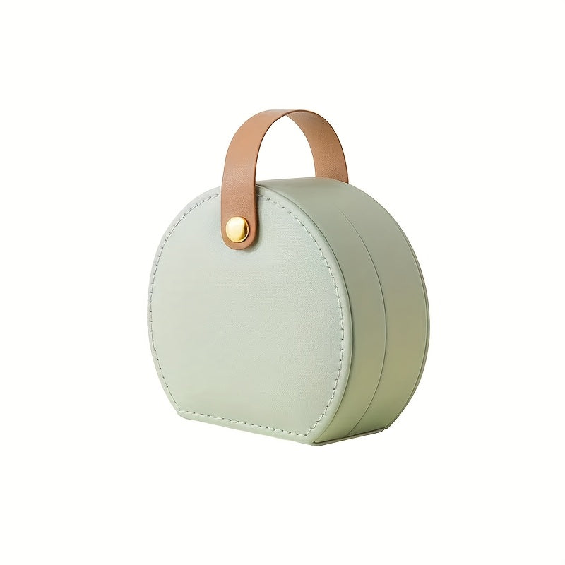 Stylish faux leather bag green