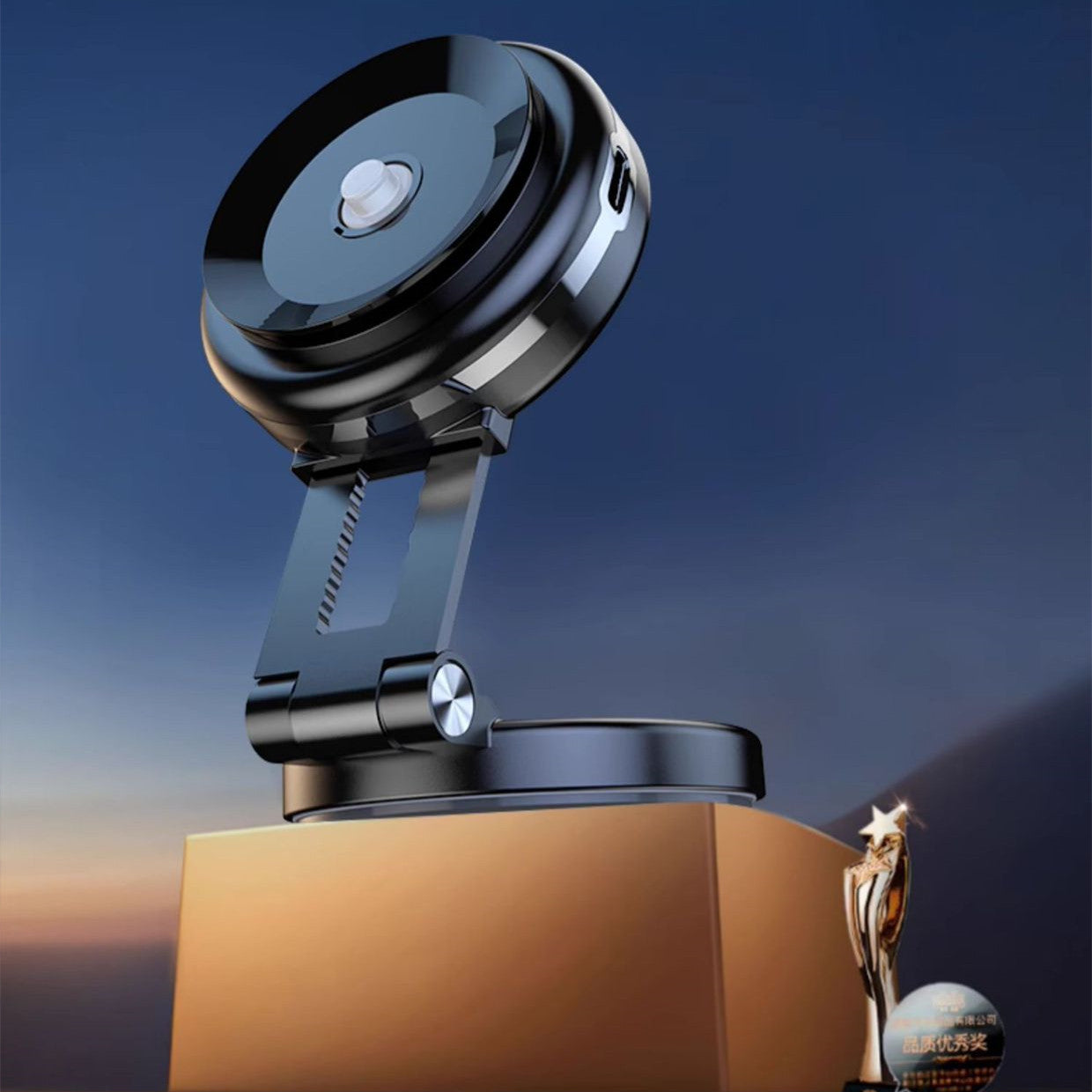 Vacuum Suction Cup Car Phone Holder closeup