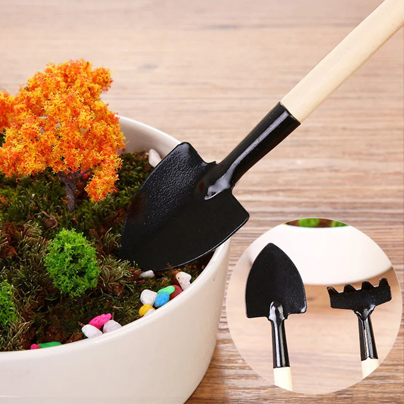 3 Piece Compact Gardening Tool Set