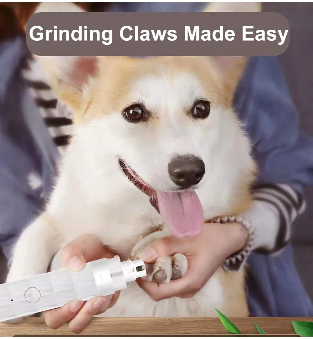 Electric Dog Nail Grinder Clippers