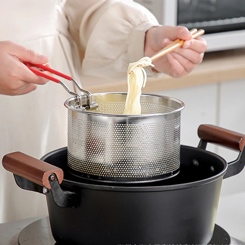 Stainless Steel Colander Deep Fry Basket