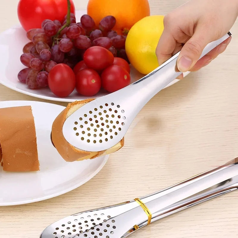 Stainless Steel Kitchen Tongs Set