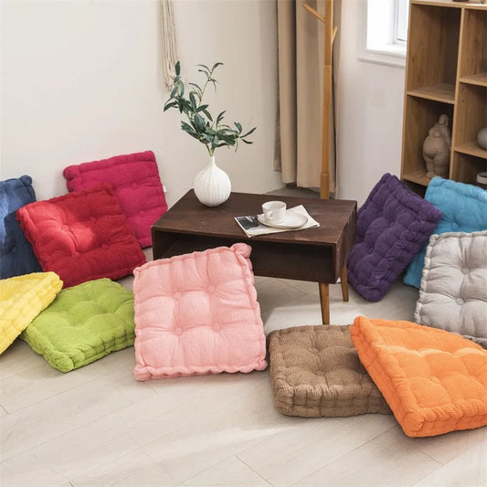 Square Cotton Floor Meditation Pillow