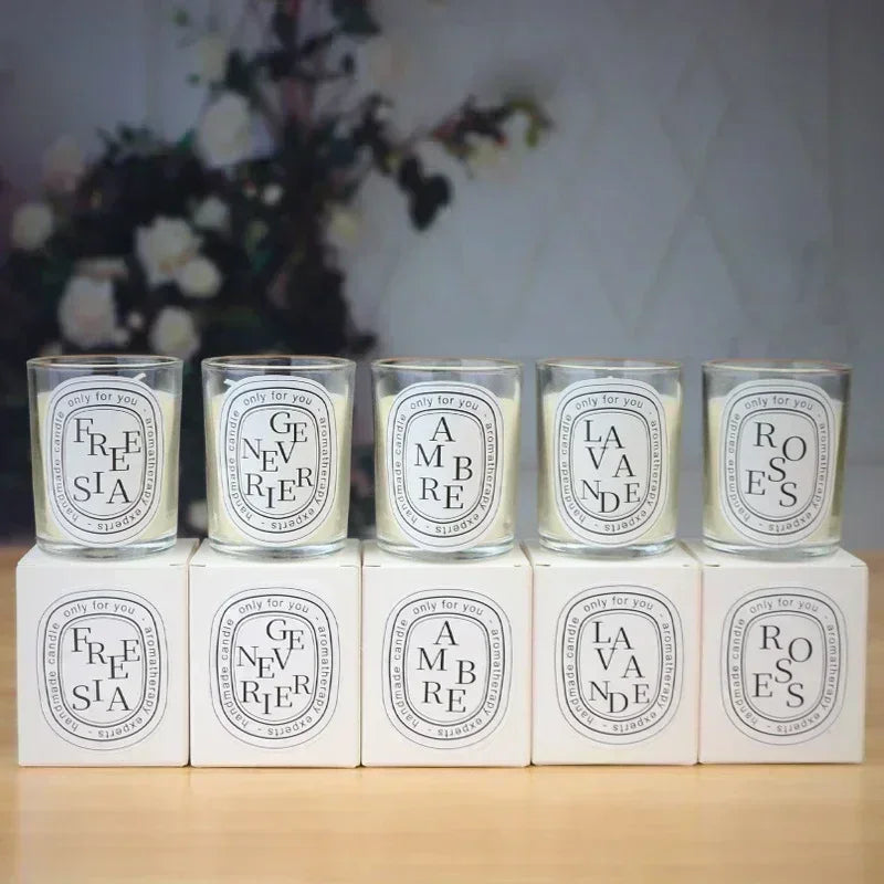 Romantic Transparent Scented Fragrance Candle Light Gift Scented