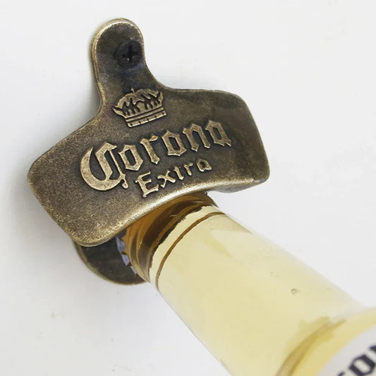 RetroZinc Wall Mounted Beer Opener