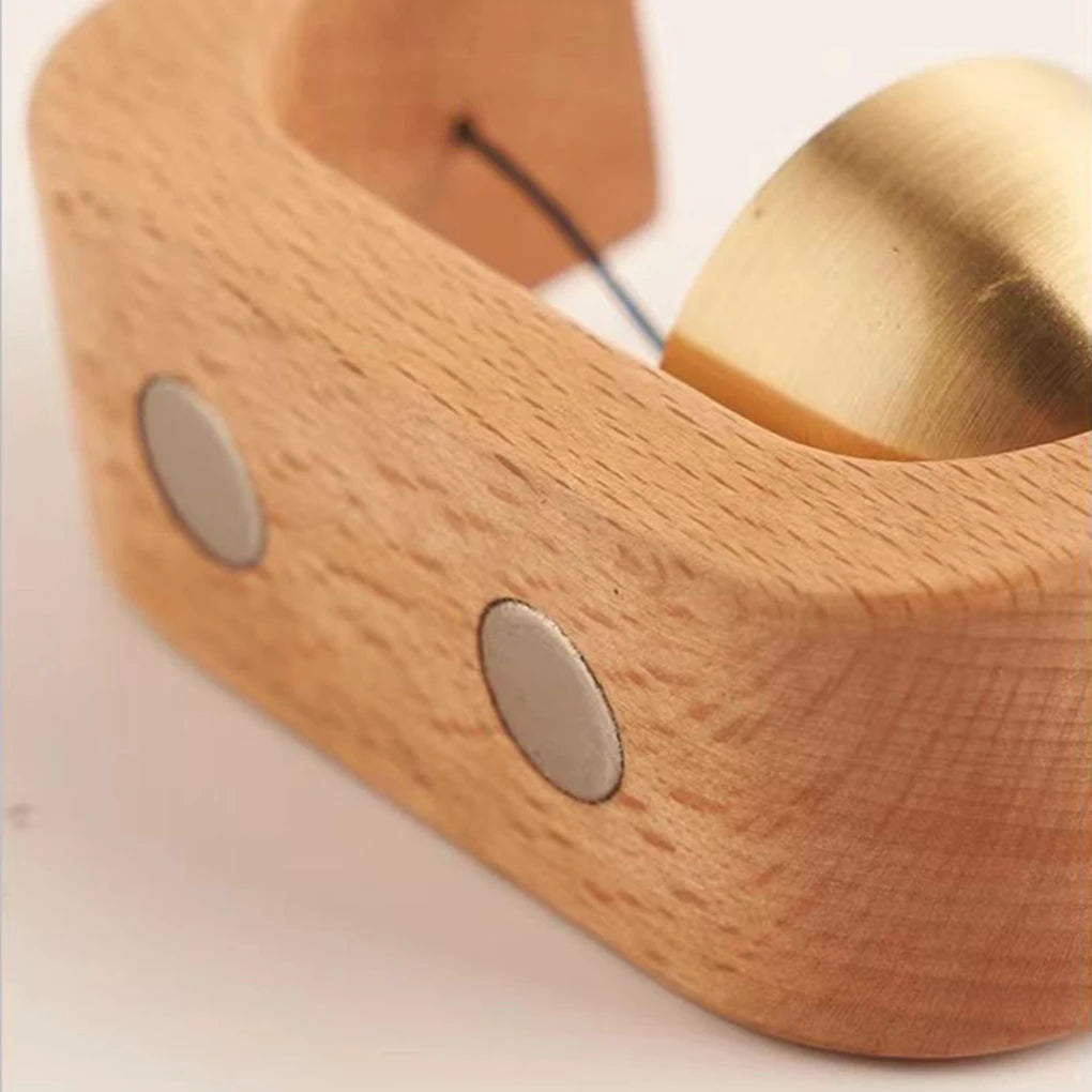 Retro Wireless Wooden Doorbell Bell