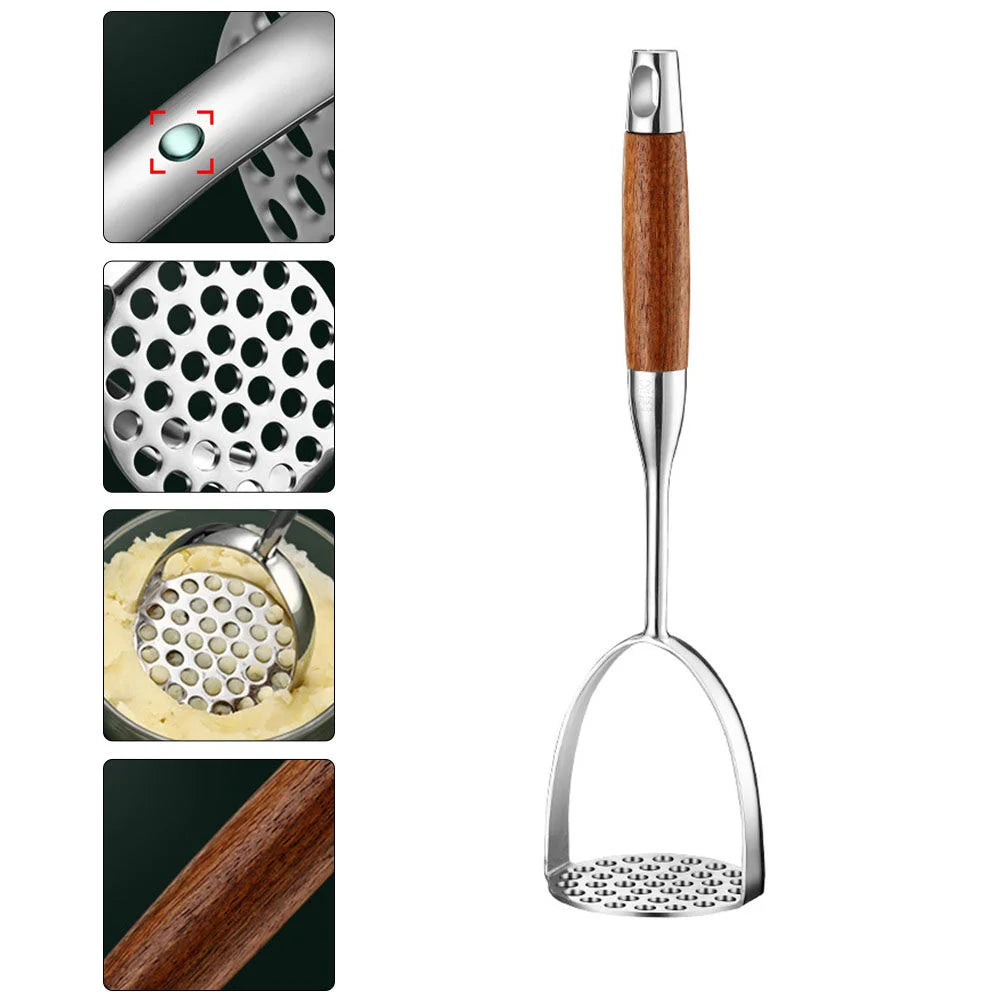 Multi-function Potato Masher and Food Crusher