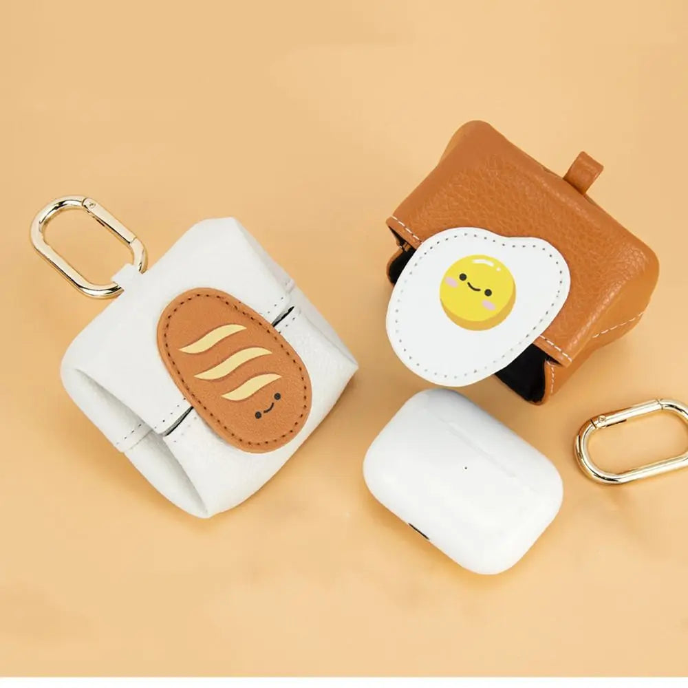 Mini Multipurpose Leather Bag earphone