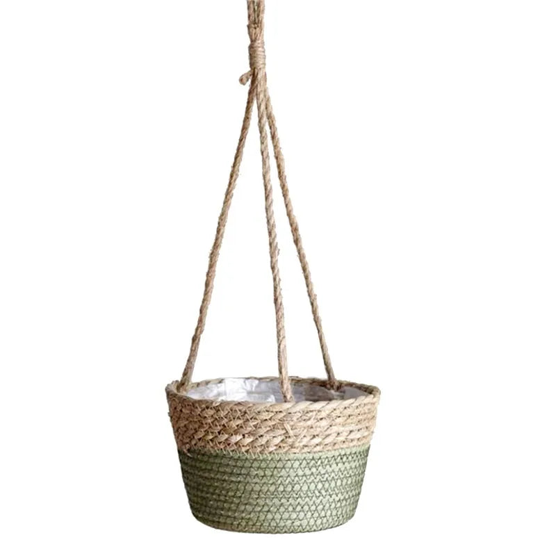 Macrame Hanging Planter Storage Basket