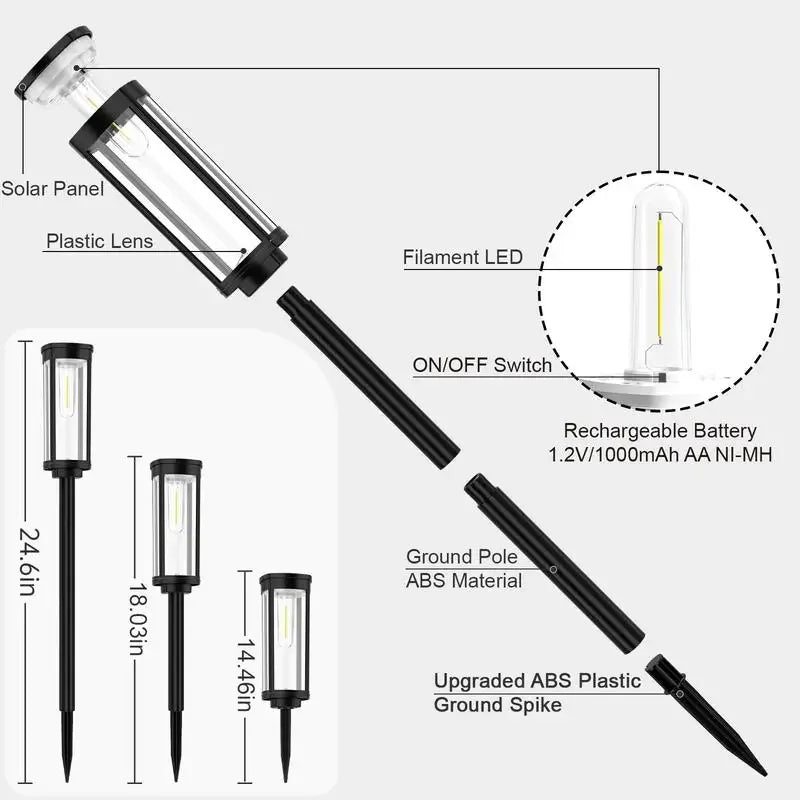 Mount Outdoor Solar Pathway Lights Outdoor!