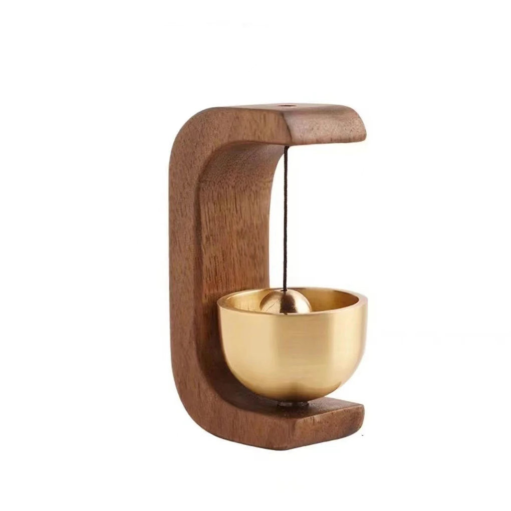Retro Wireless Wooden Doorbell Bell