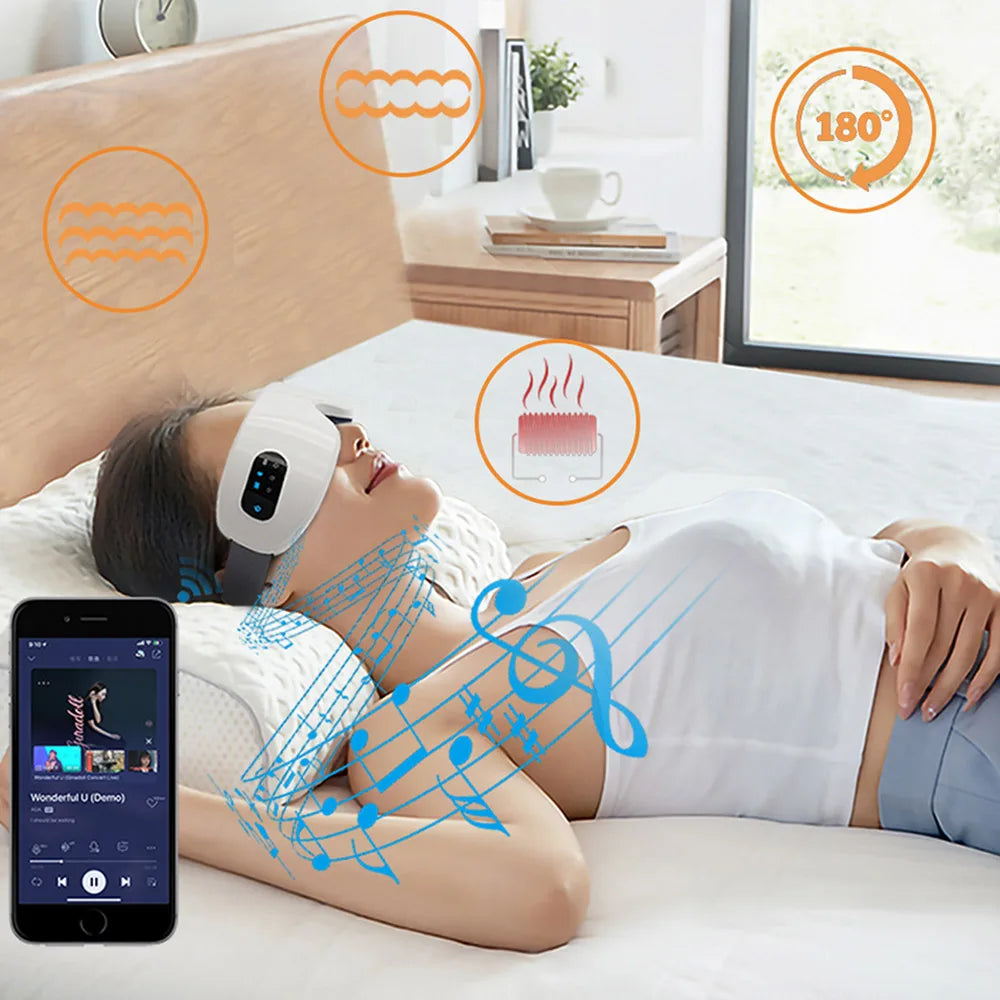 Smart Eye Massage with Heat and Music 180