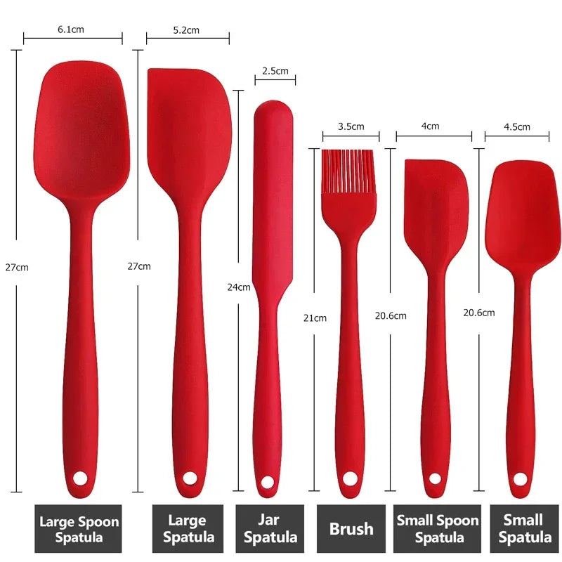 Multifunctional Silicone Spatula Baking Set