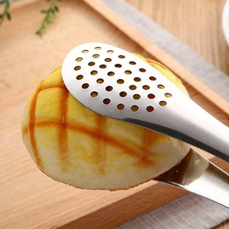 Stainless Steel Kitchen Tongs Set
