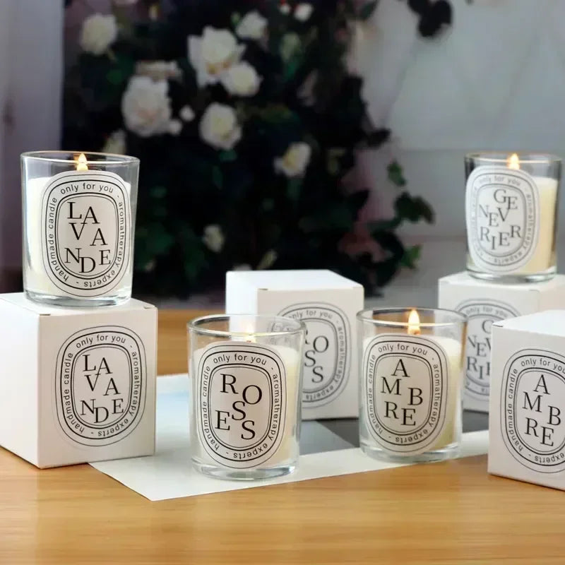Romantic Transparent Scented Fragrance Candle Light Gift Scented
