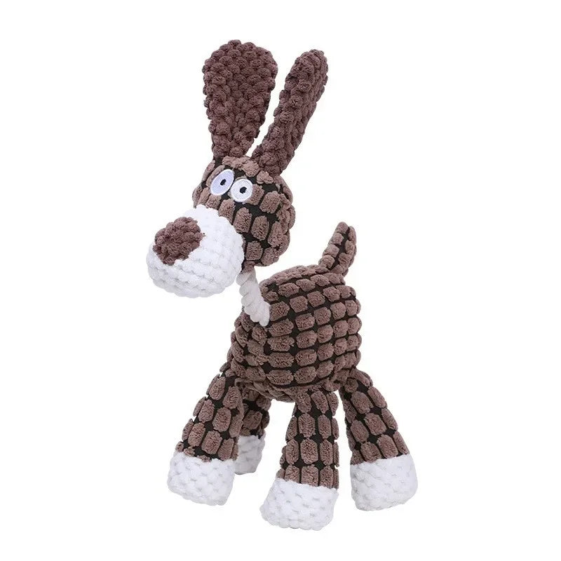 Plush Squeaky Dog Toy Animal