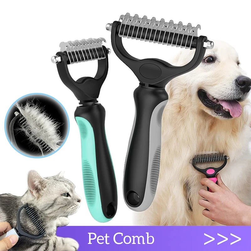 Pet Hair Removal Grooming Comb Tool